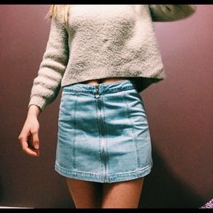 Jean skirt!